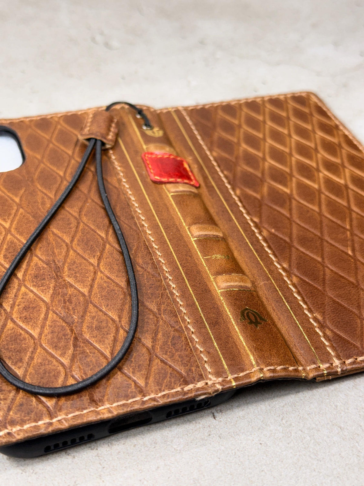 Vintage Leather Wallet Case for iPhone 17: Book Style, Card Slots