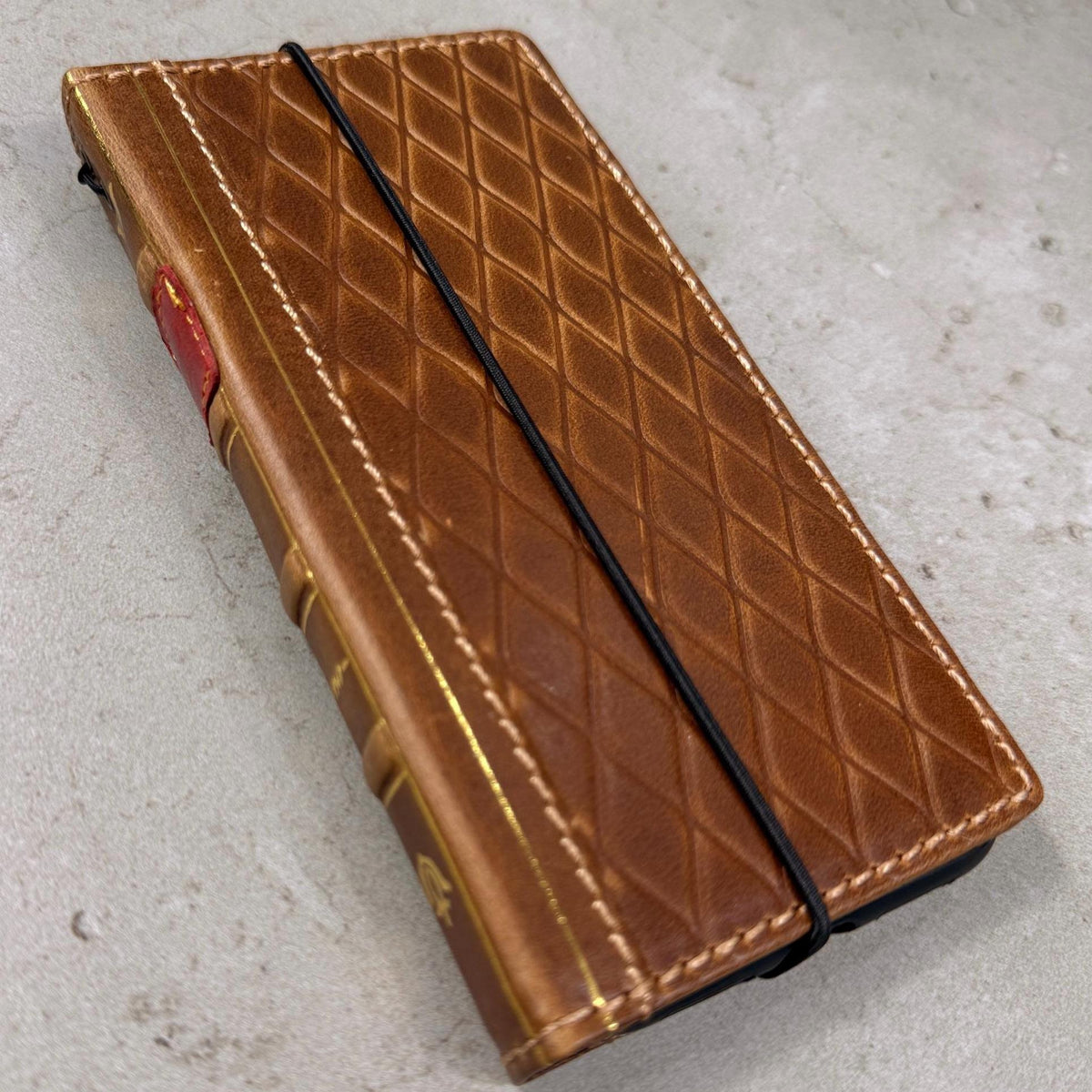 Vintage Leather Wallet Case for iPhone 17: Book Style, Card Slots