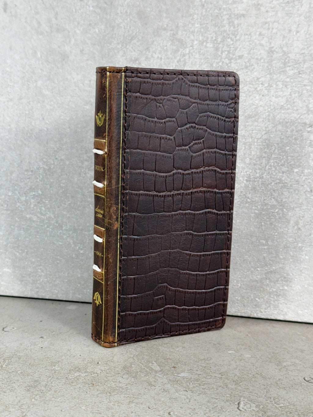 Handmade Leather Wallet Case: Galaxy S21 S22 S23 S24 S25 Ultra, Card Slots