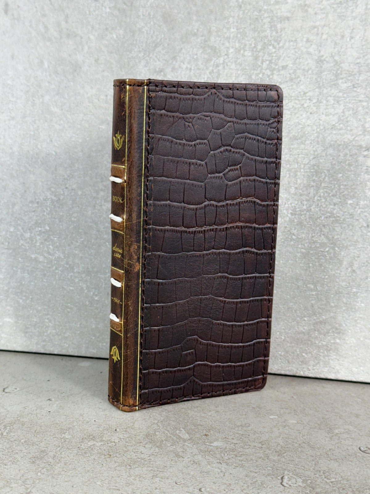 Handmade Leather Wallet Case: Galaxy S21 S22 S23 S24 S25 Ultra, Card Slots