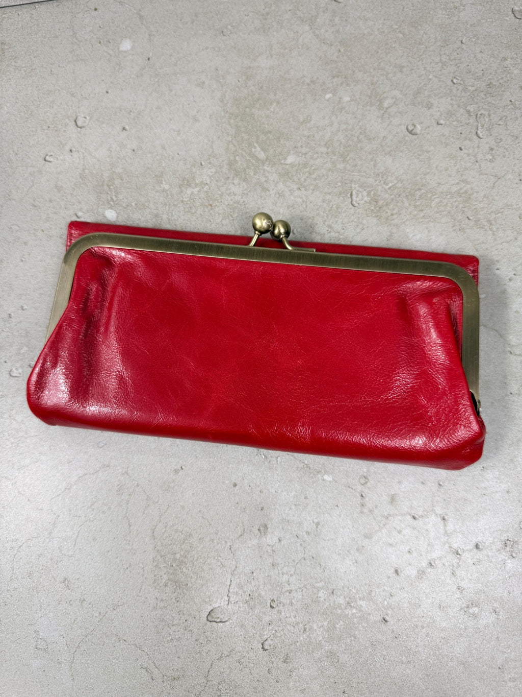 Handmade Leather Kiss Lock Wallet – Vintage Style Coin Purse