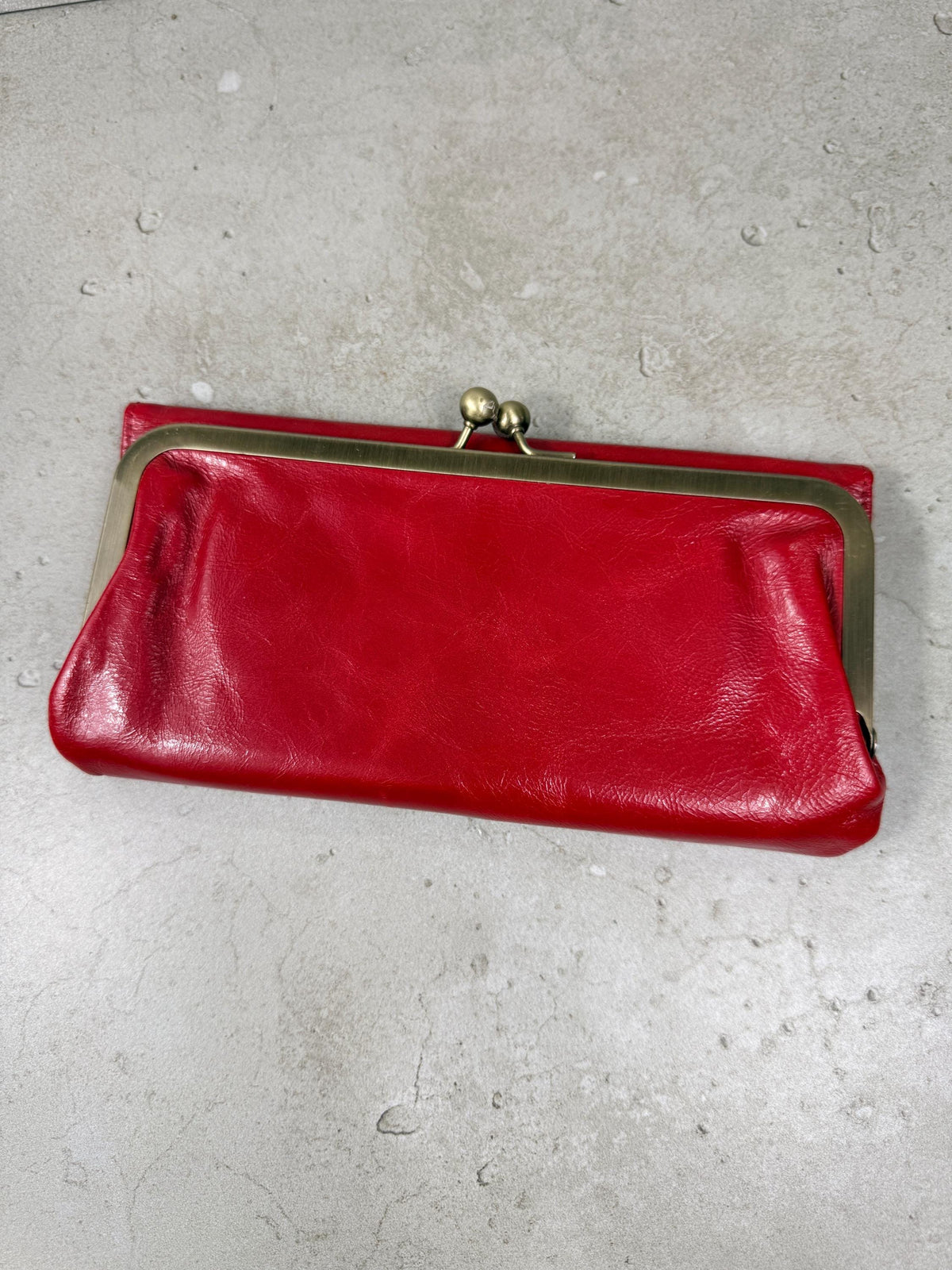 Handmade Leather Kiss Lock Wallet – Vintage Style Coin Purse