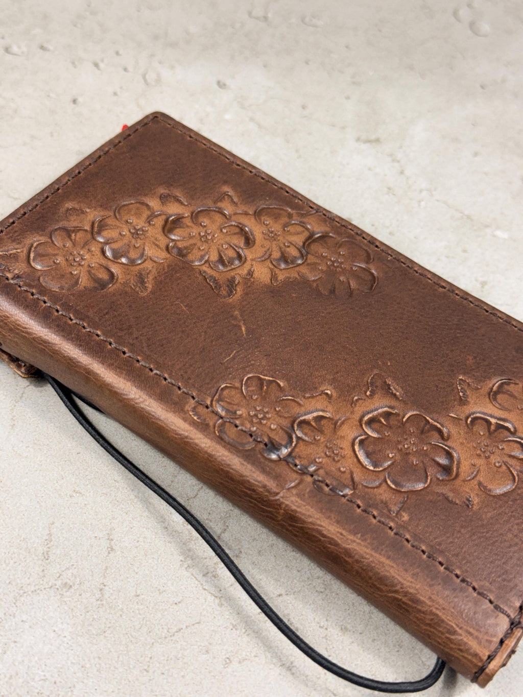 Vintage Book Style Leather iPhone 17 Wallet Case with Card Slots