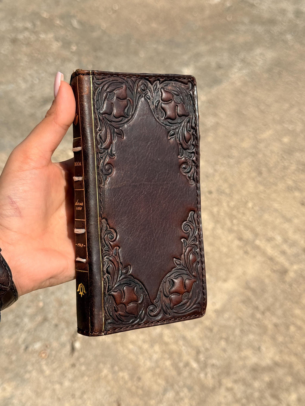 Handmade Leather Wallet Phone Case: Galaxy S26 S25 S24