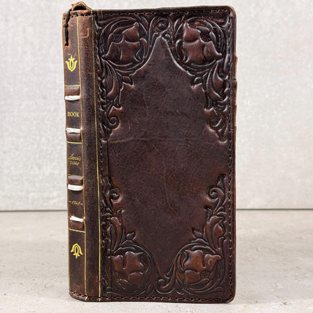 Genuine Leather fo OnePlus Open Case Wallet Handmade Wireless Luxury  Davidov Art