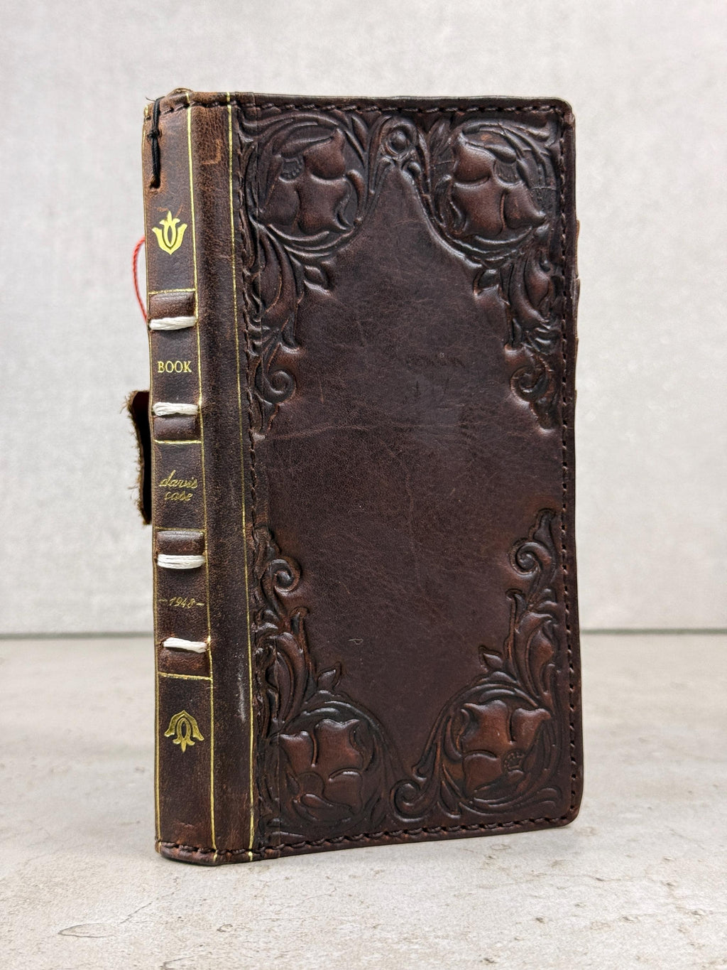 Genuine Leather fo OnePlus 12 12R Case Wallet Handmade Wireless Luxury oiled Ar