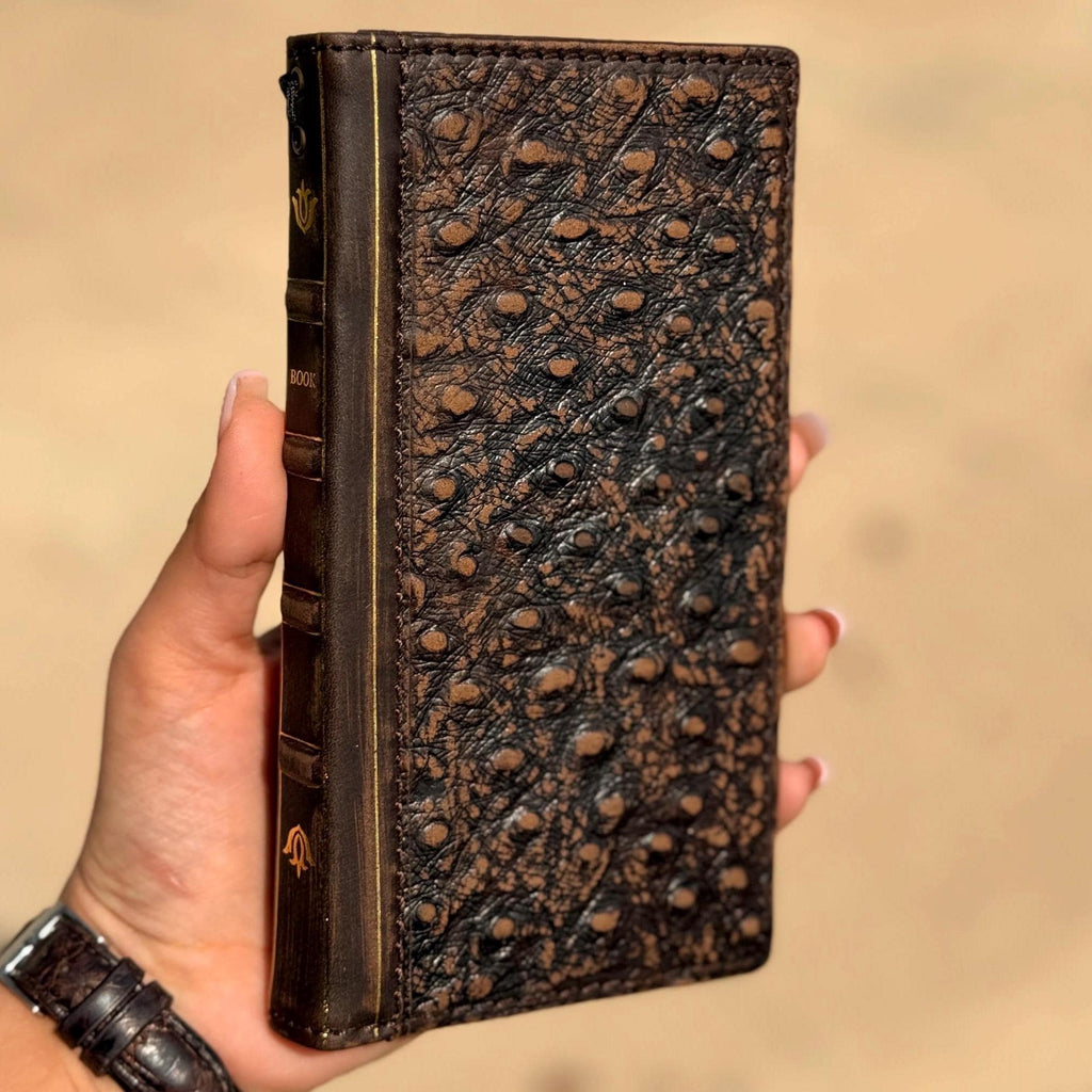 Genuine Leather Google Pixel 9 10 Wallet Case: Vintage  Design