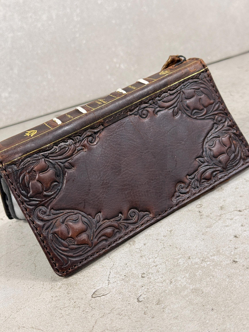Vintage Book Style Leather Wallet Case for Google Pixel