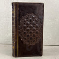 Genuine Leather Wallet Case for Google Pixel: Vintage Book Art Cover
