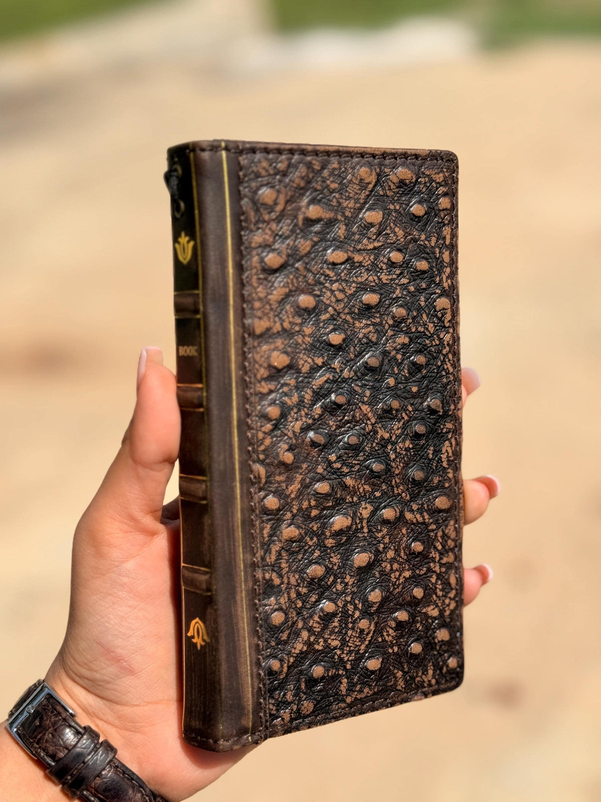 Genuine Leather Google Pixel 9 10 Wallet Case: Vintage  Design