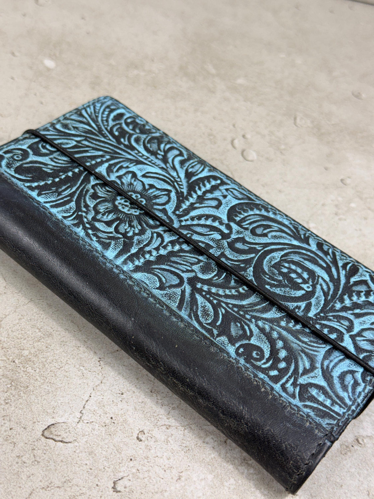 Handmade Genuine Leather iPhone Wallet Case: Removable Card Slots