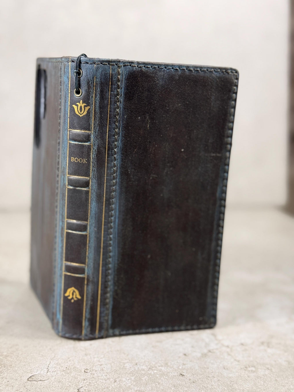 Handmade Leather Wallet Phone Case: Galaxy S26 S25 S24