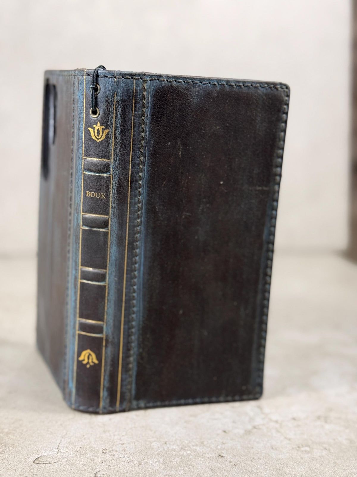 Handmade Leather Wallet Phone Case: Galaxy S26 S25 S24