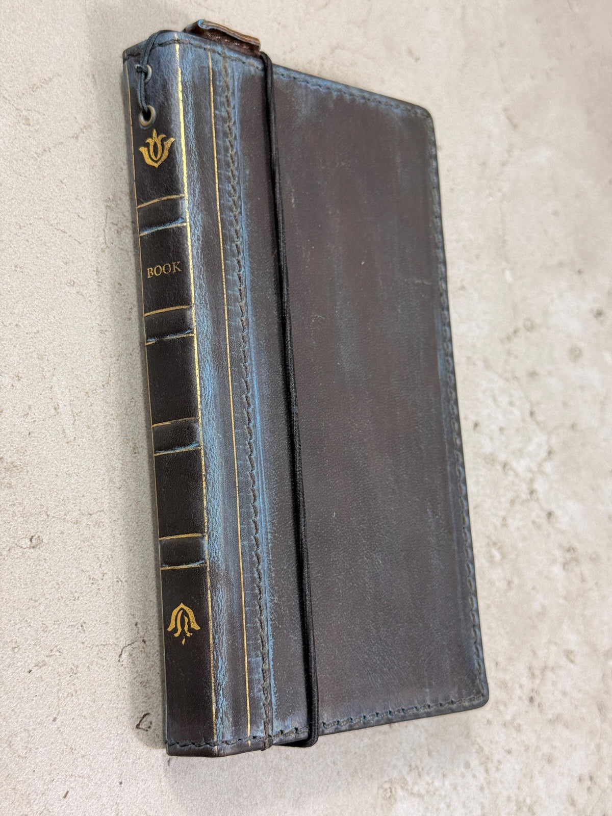 Handmade Leather Wallet Phone Case: Galaxy S26 S25 S24