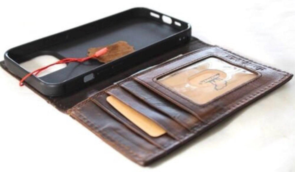 Vintage Book Style Leather Wallet Case for Google Pixel