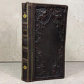 Vintage Book Style Leather iPhone 17 Wallet Case with Card Slots