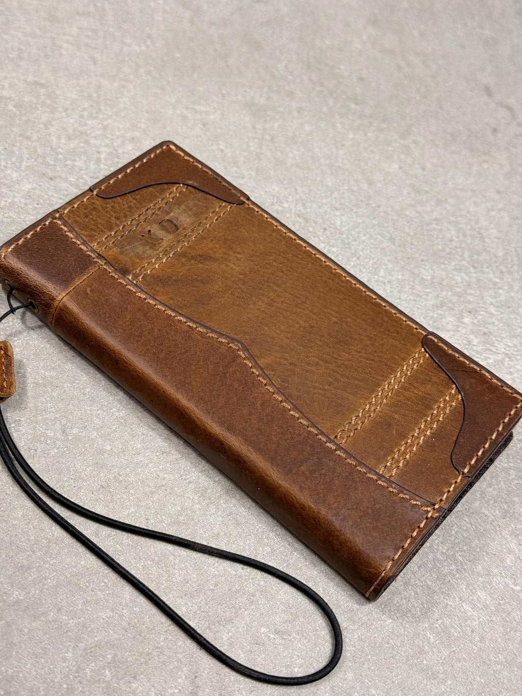 Leather Book Wallet Case for iPhone: Card Slots, Bible Style 17