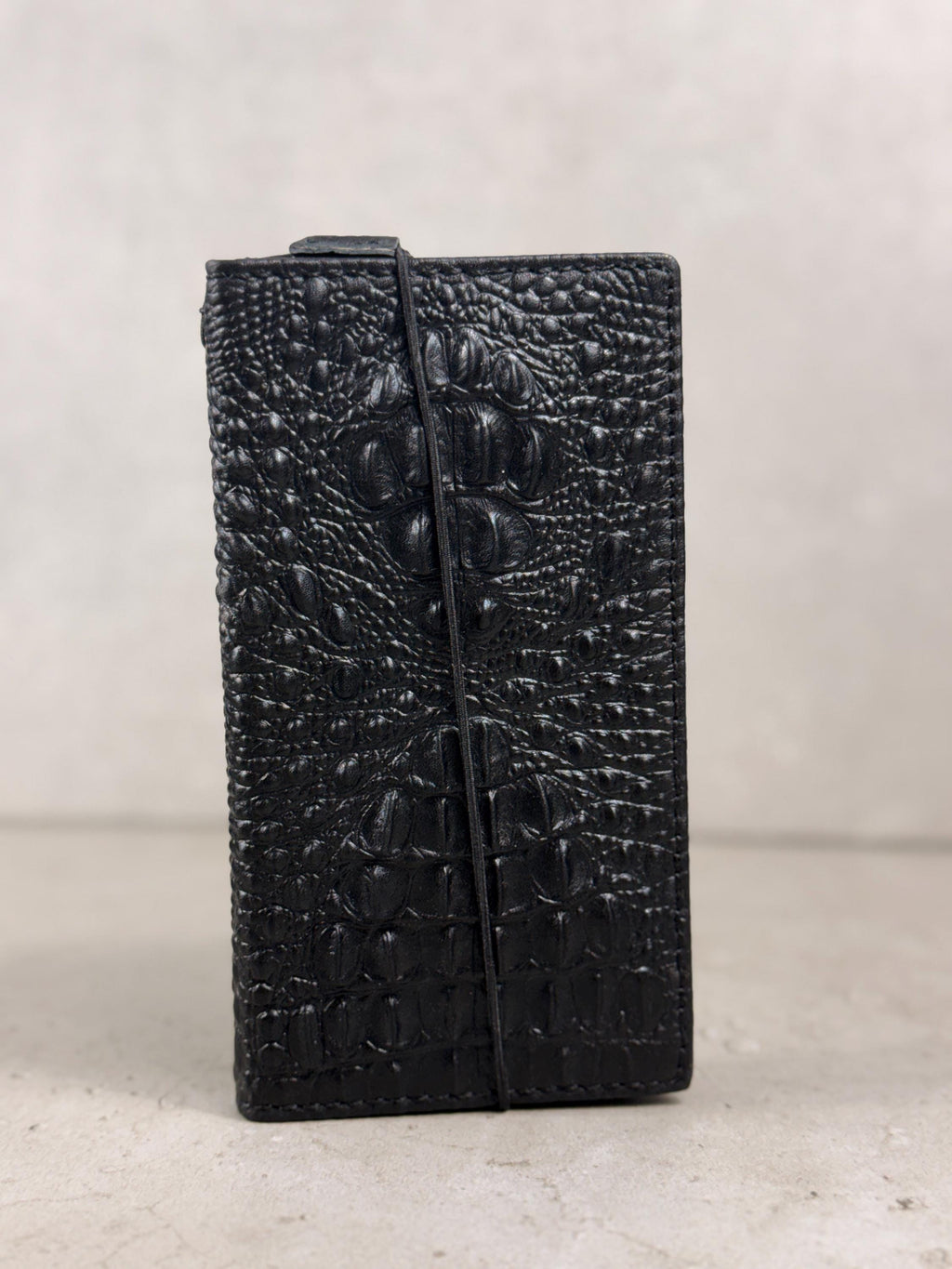 Green Leather iPhone Wallet Case: Handmade Vintage Book Style