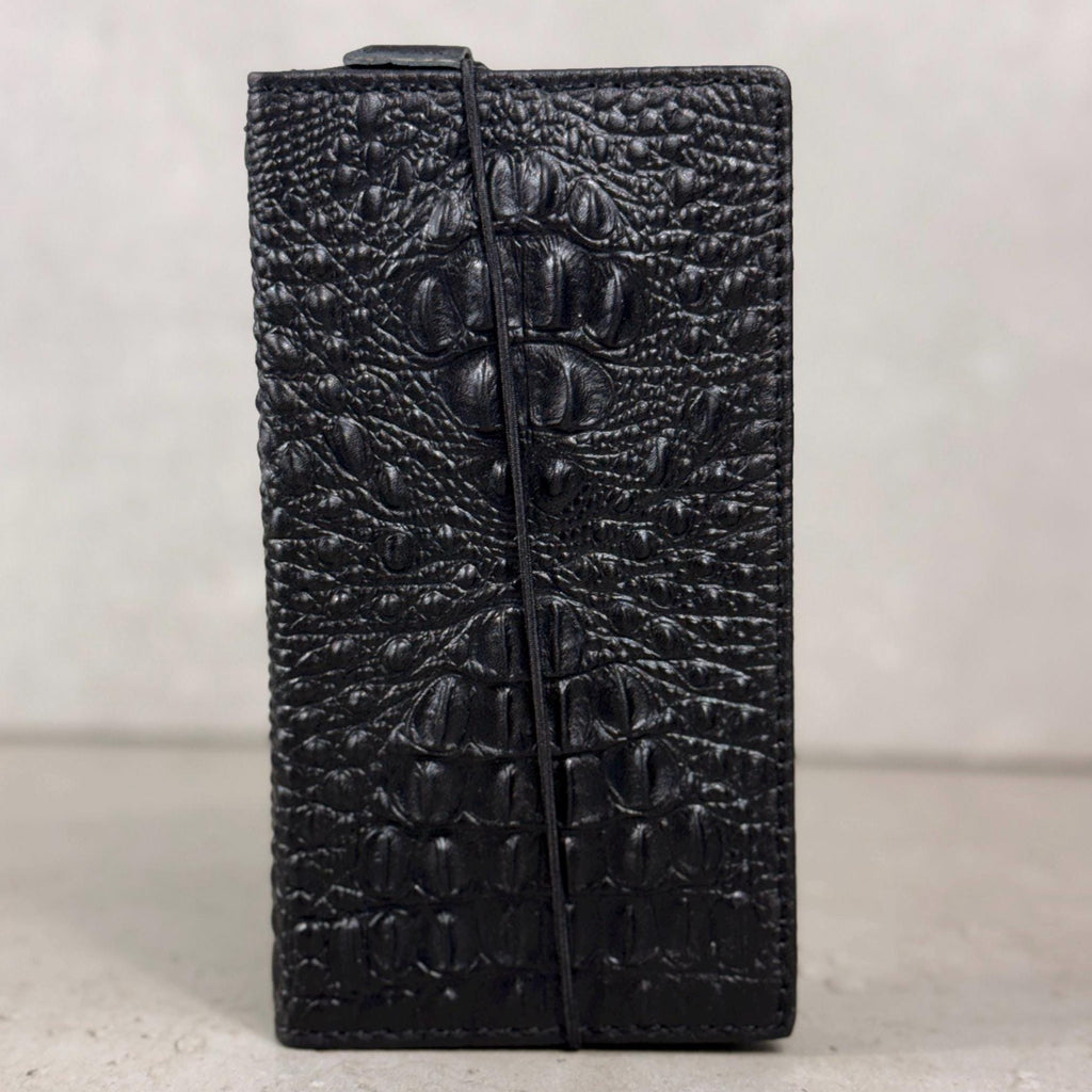 Genuine Leather Wallet Case For Galaxy S21-S26 Ultra, Card Slots (Book Design)