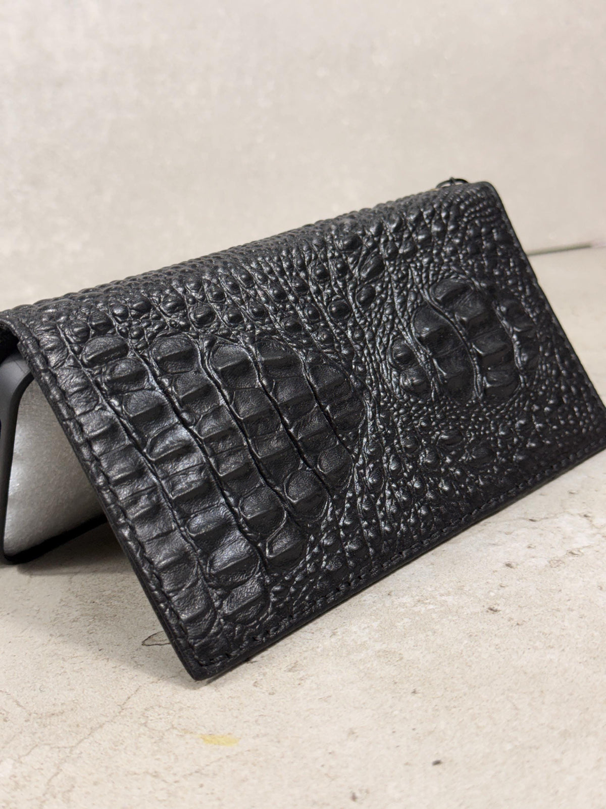 Embossed Leather Wallet Case for Google Pixel: Vintage Art Design