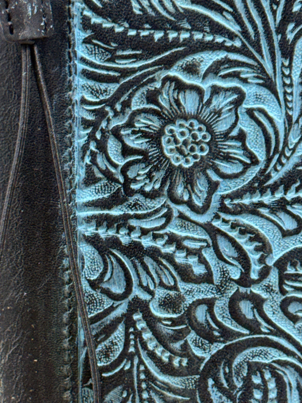 Handmade Genuine Leather iPhone Wallet Case: Removable Card Slots