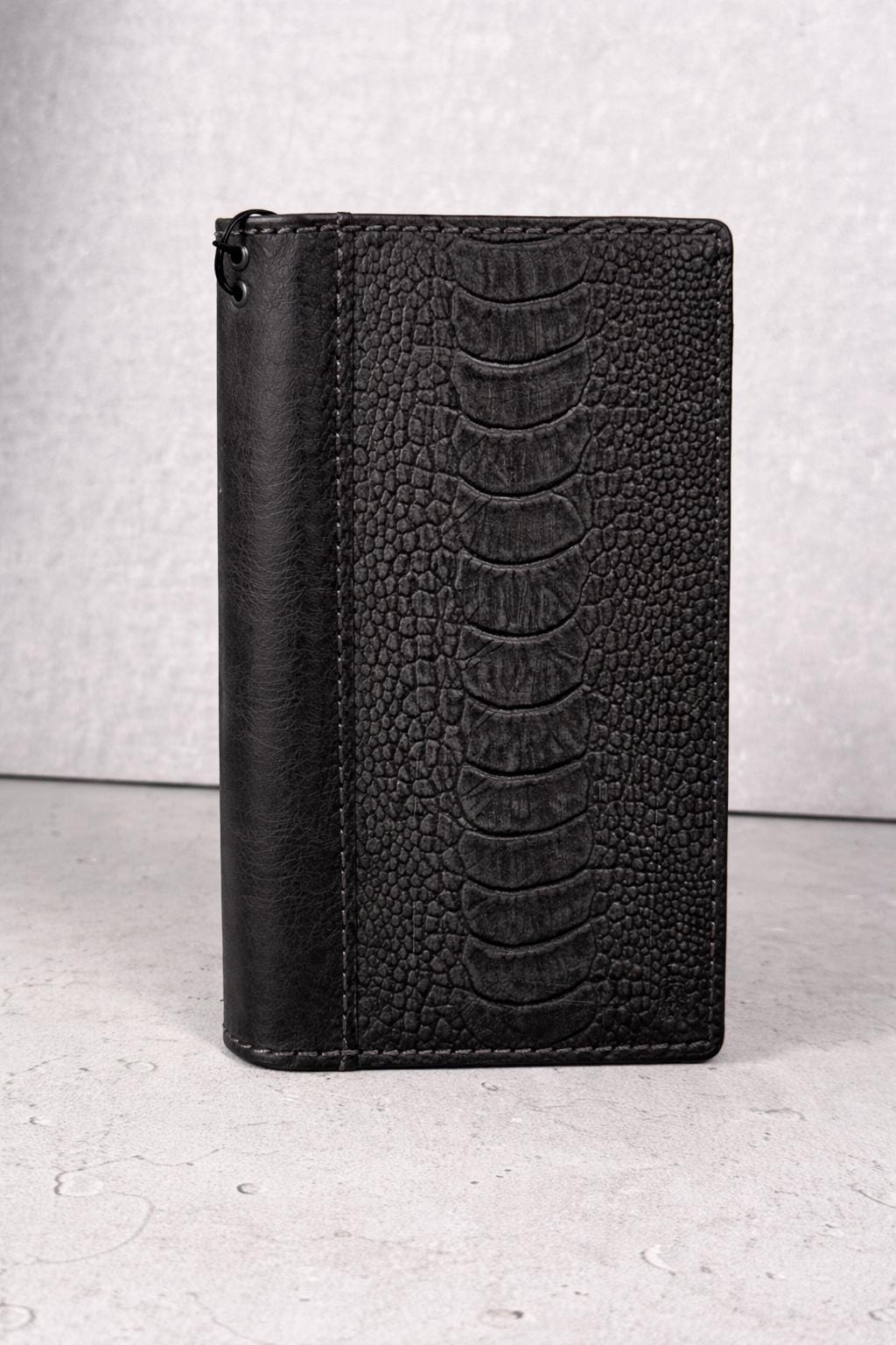 Embossed Leather Wallet Case for Google Pixel: Vintage Art Design