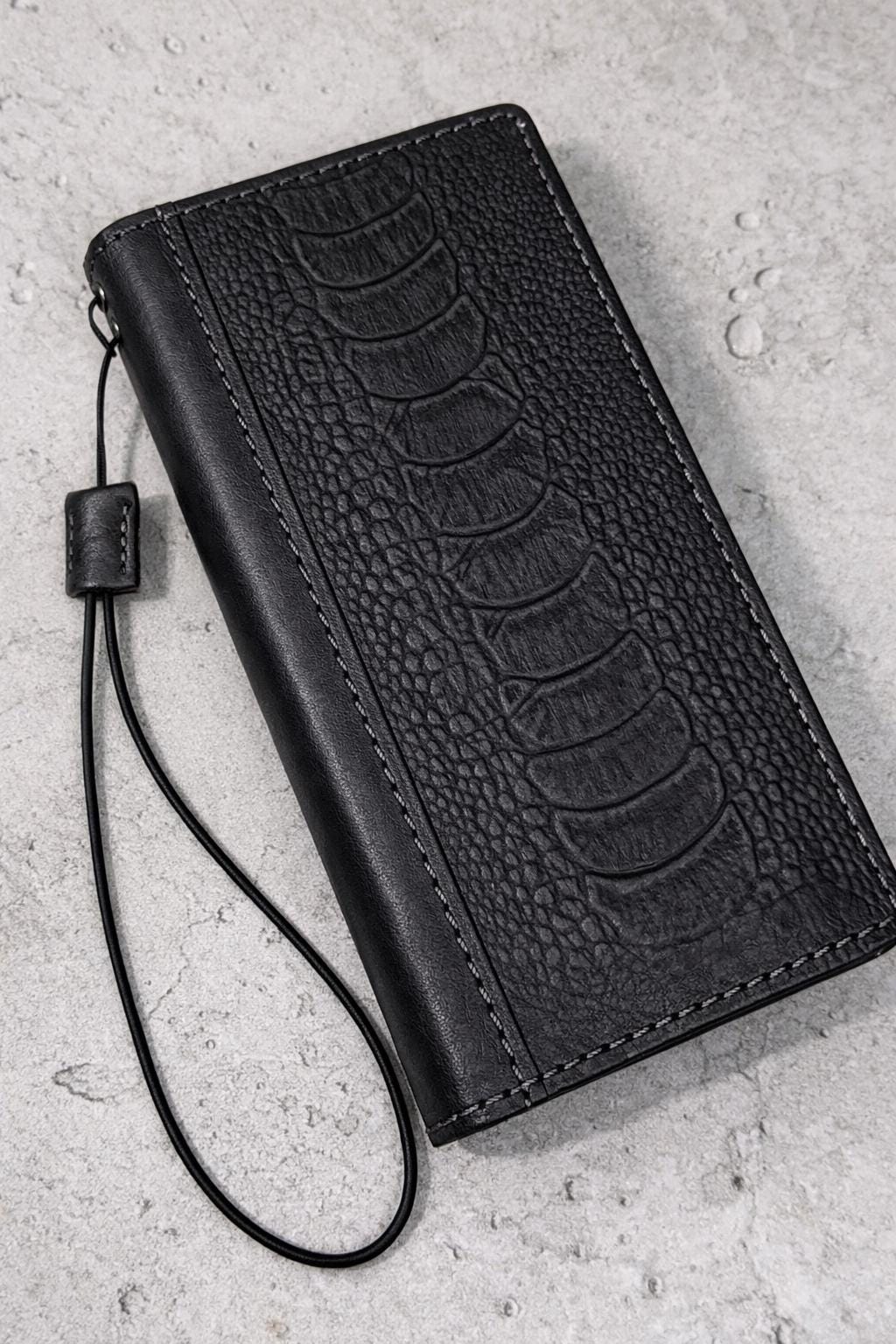 Handmade Leather 'Book' Wallet Case for Google Pixel Fold