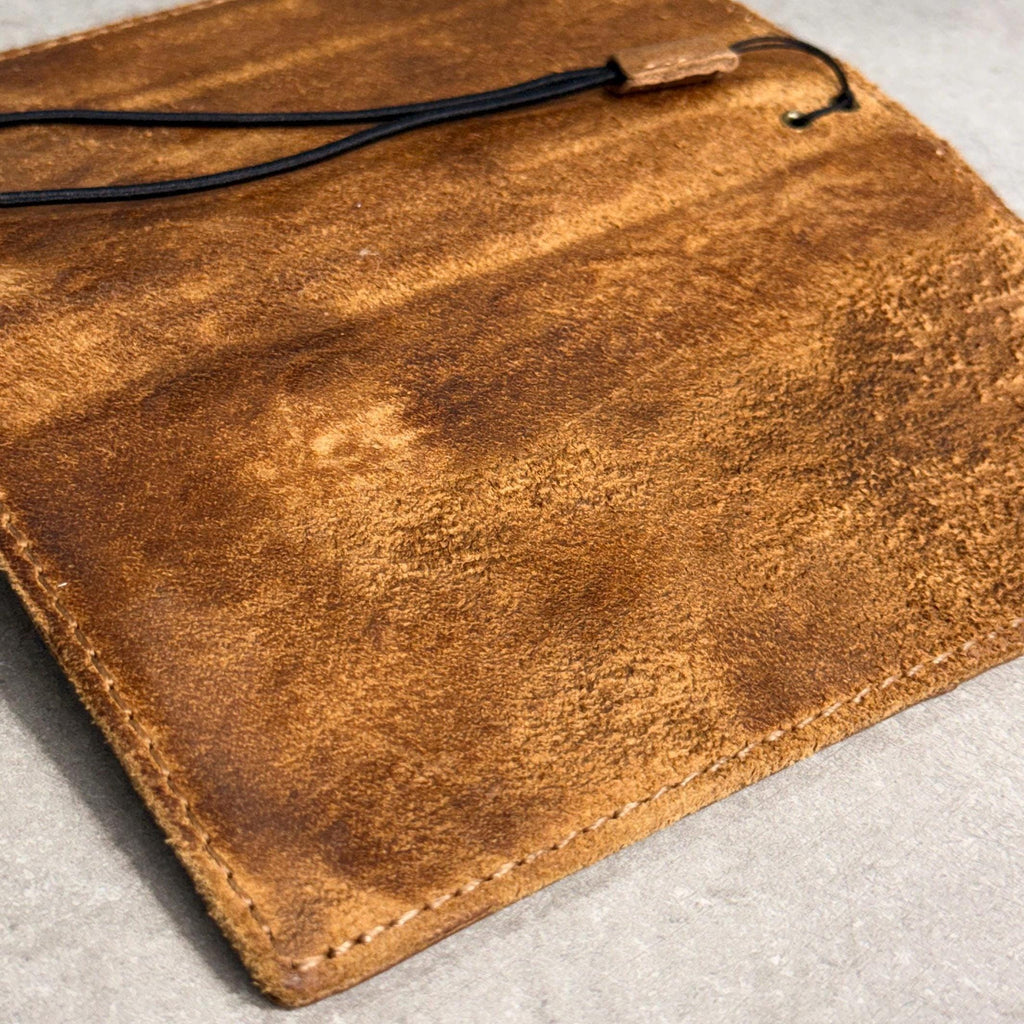 Handmade Ostrich Leather iPhone Case: Vintage Book Style  17