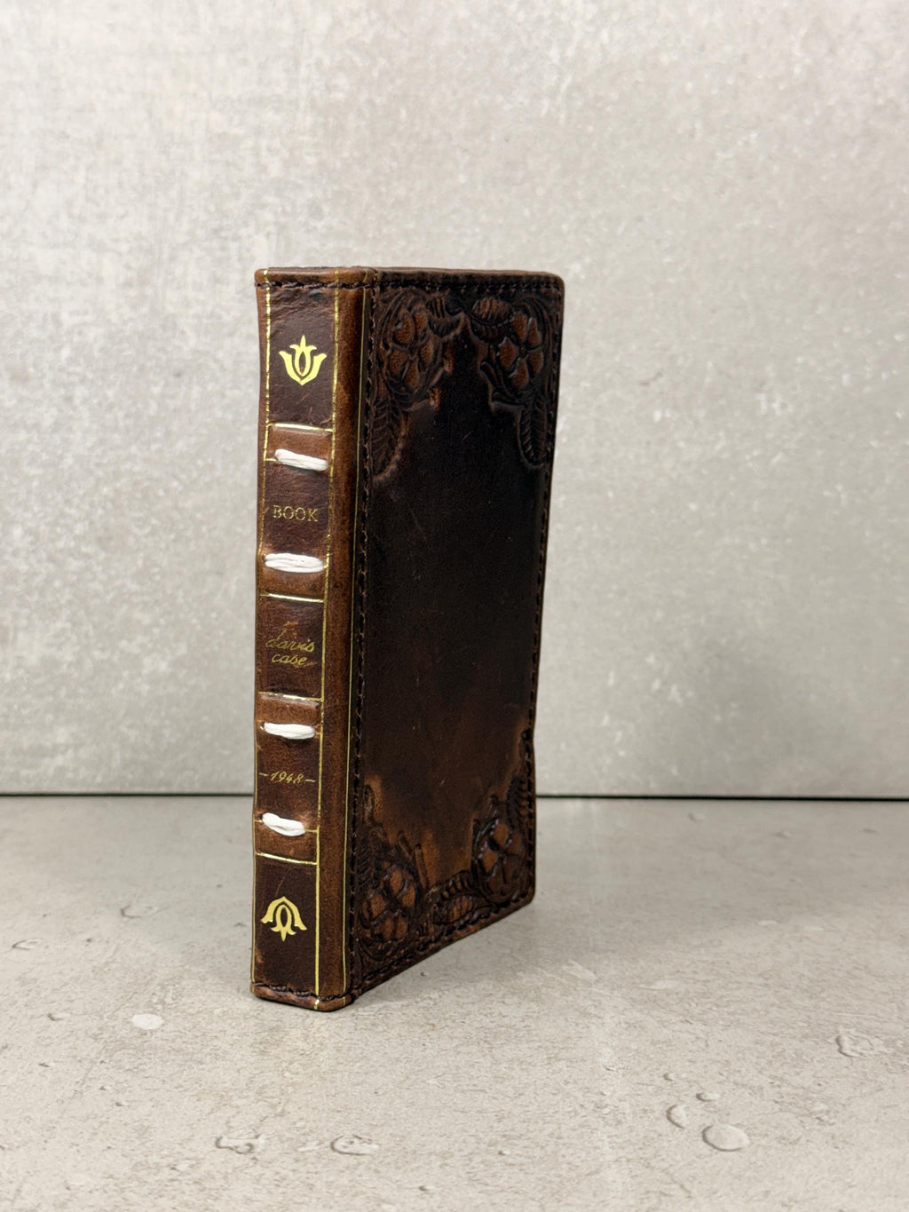 Handmade Leather Wallet Phone Case: Galaxy S26 S25 S24