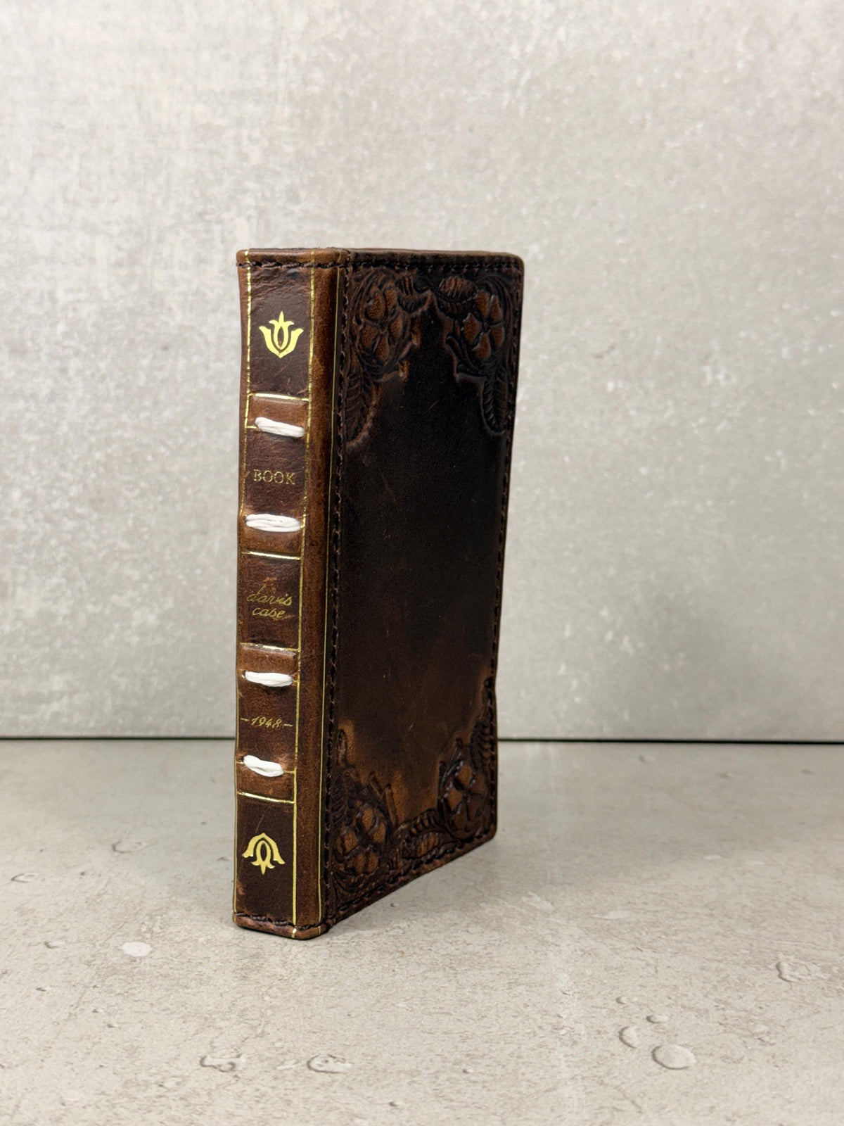 Handmade Leather Wallet Phone Case: Galaxy S26 S25 S24