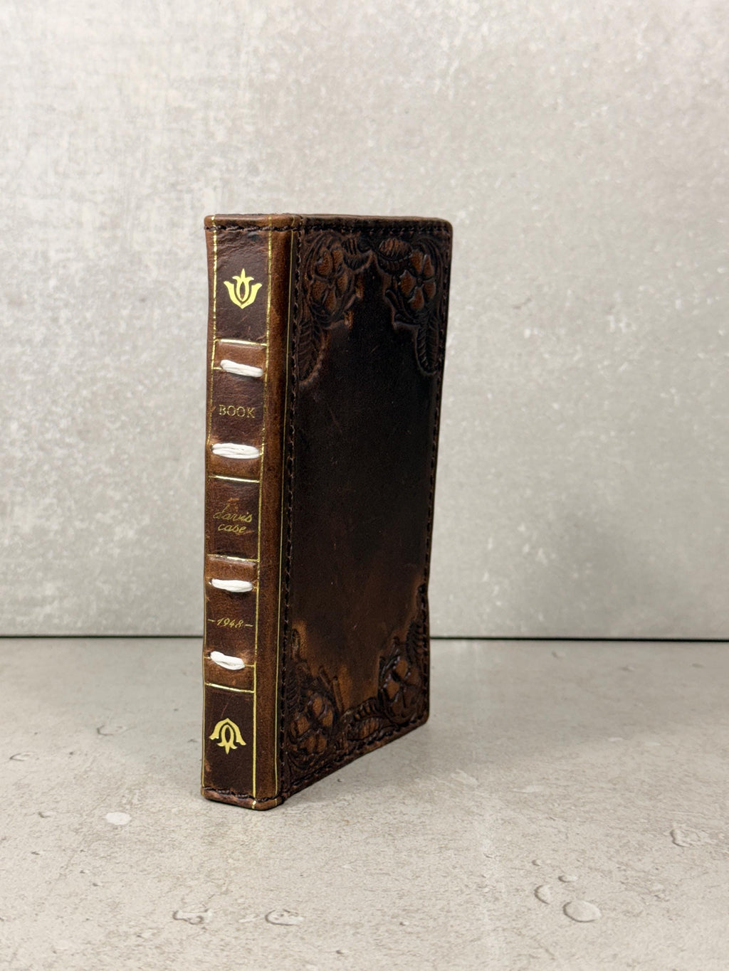 Handmade Leather Wallet Phone Case: Galaxy S26 S25 S24