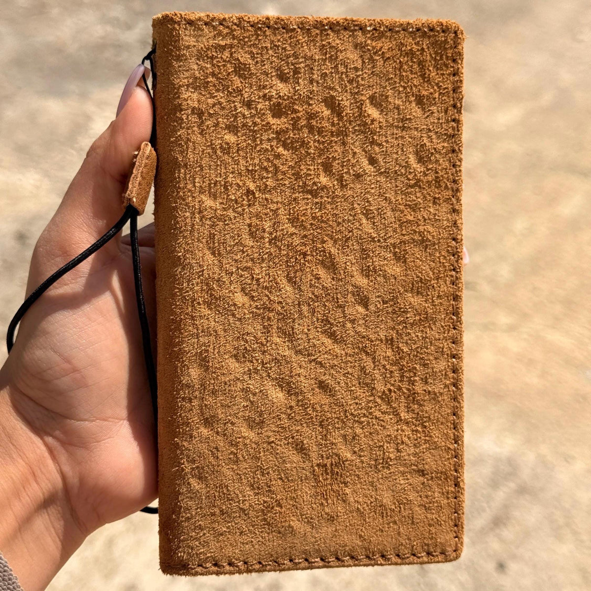 Handmade Ostrich Leather iPhone Case: Vintage Book Style  17