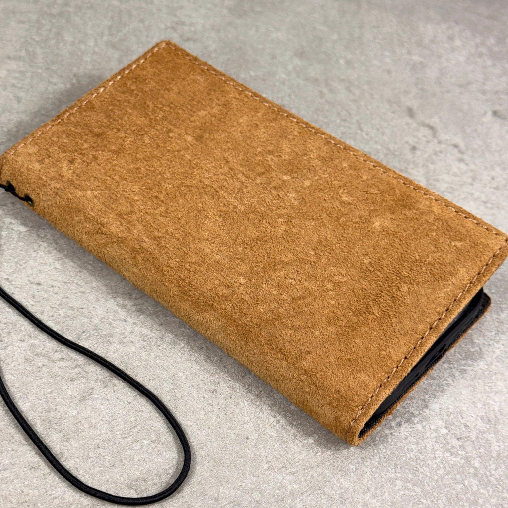 Handmade Ostrich Leather iPhone Case: Vintage Book Style  17