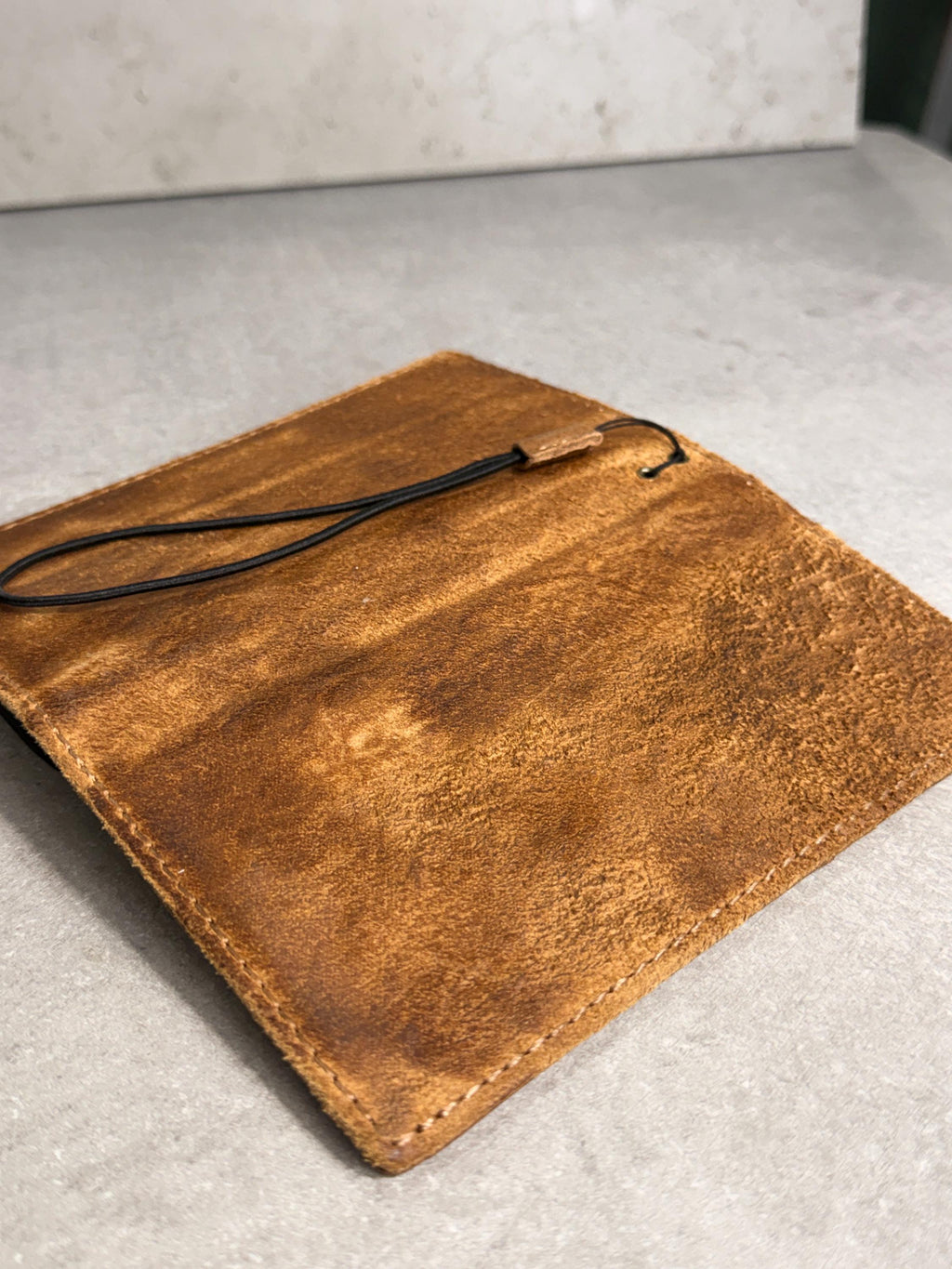 Handmade Ostrich Leather iPhone Case: Vintage Book Style  17
