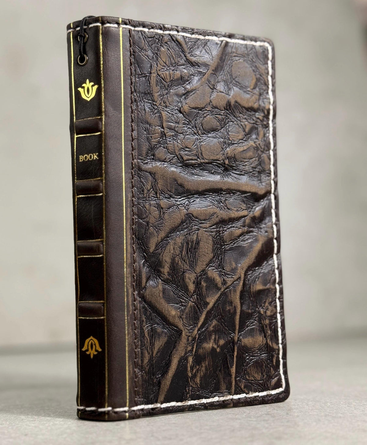 Genuine Leather fo OnePlus Open Case Wallet Handmade Wireless Luxury