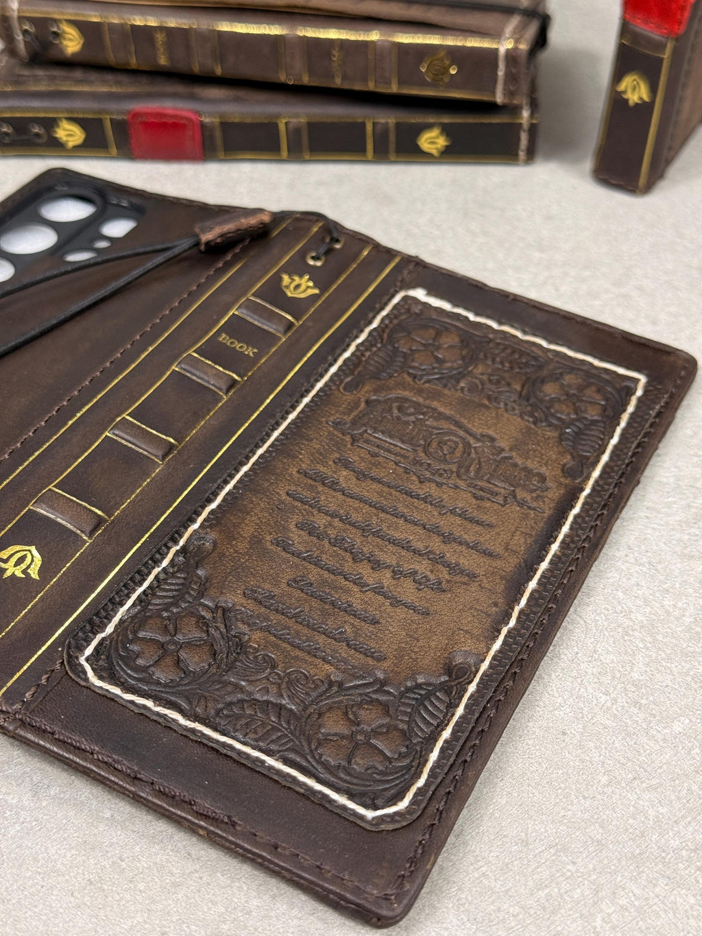 Ostrich Style Leather Wallet Case for Google Pixel