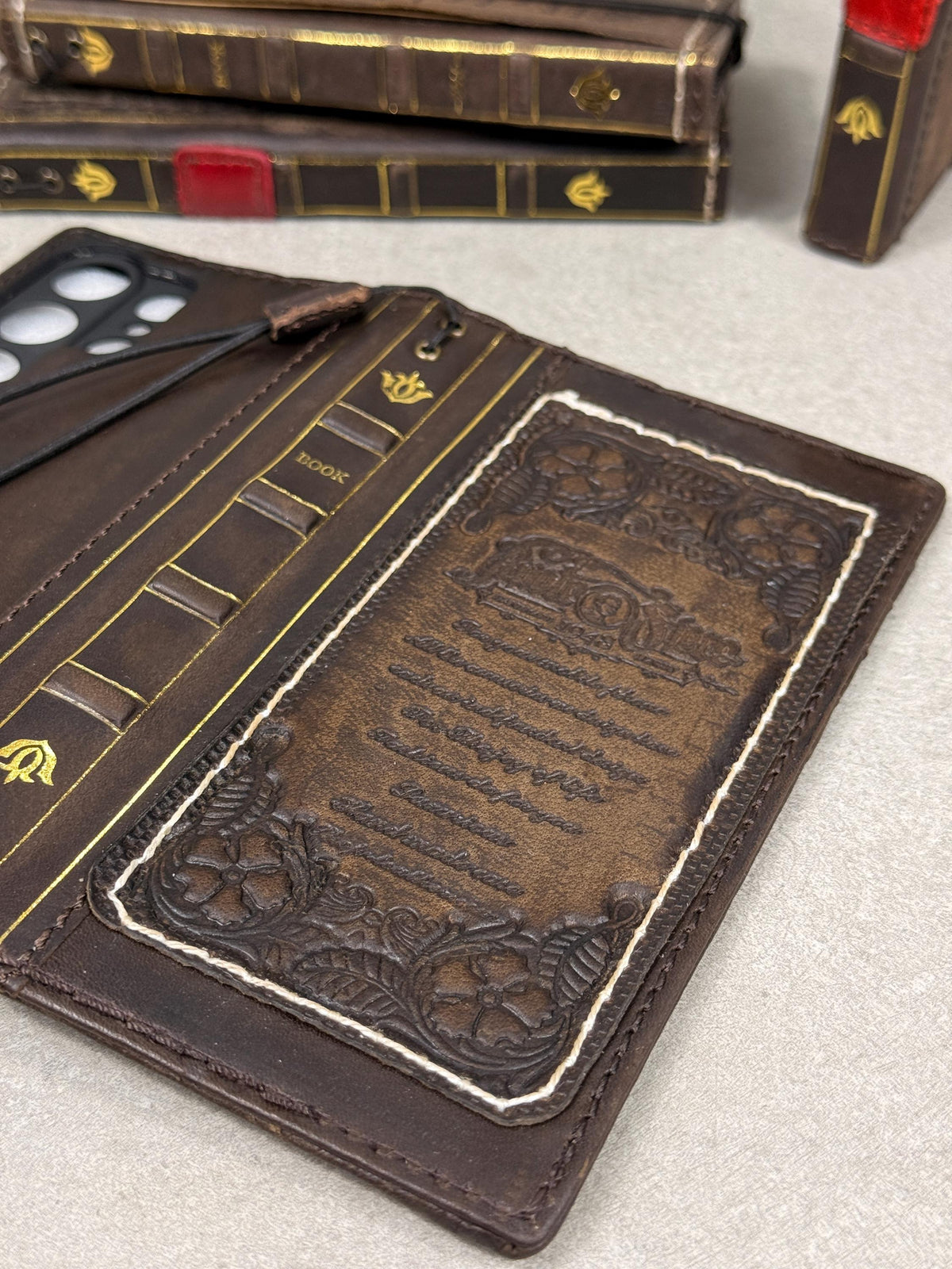 Ostrich Style Leather Wallet Case for Google Pixel