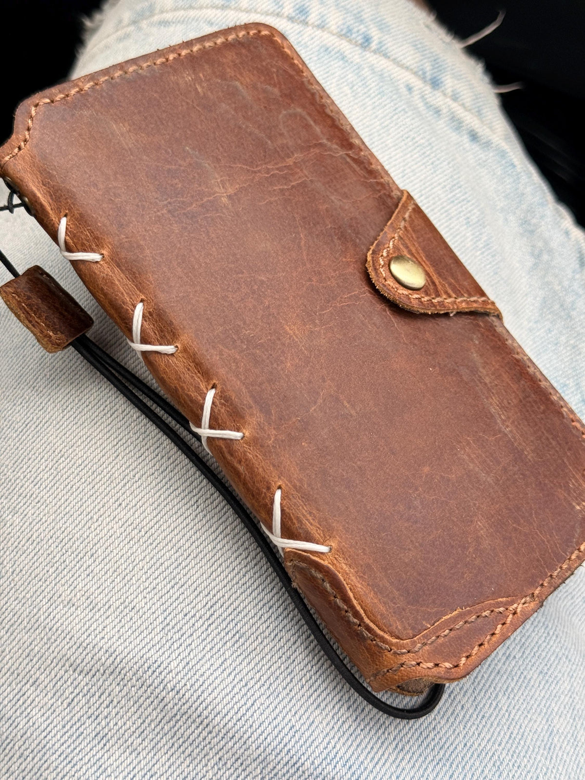 Handmade Leather Wallet Case: Galaxy S21 S22 S23 S24 S25 S26 Ultra, Card Slots