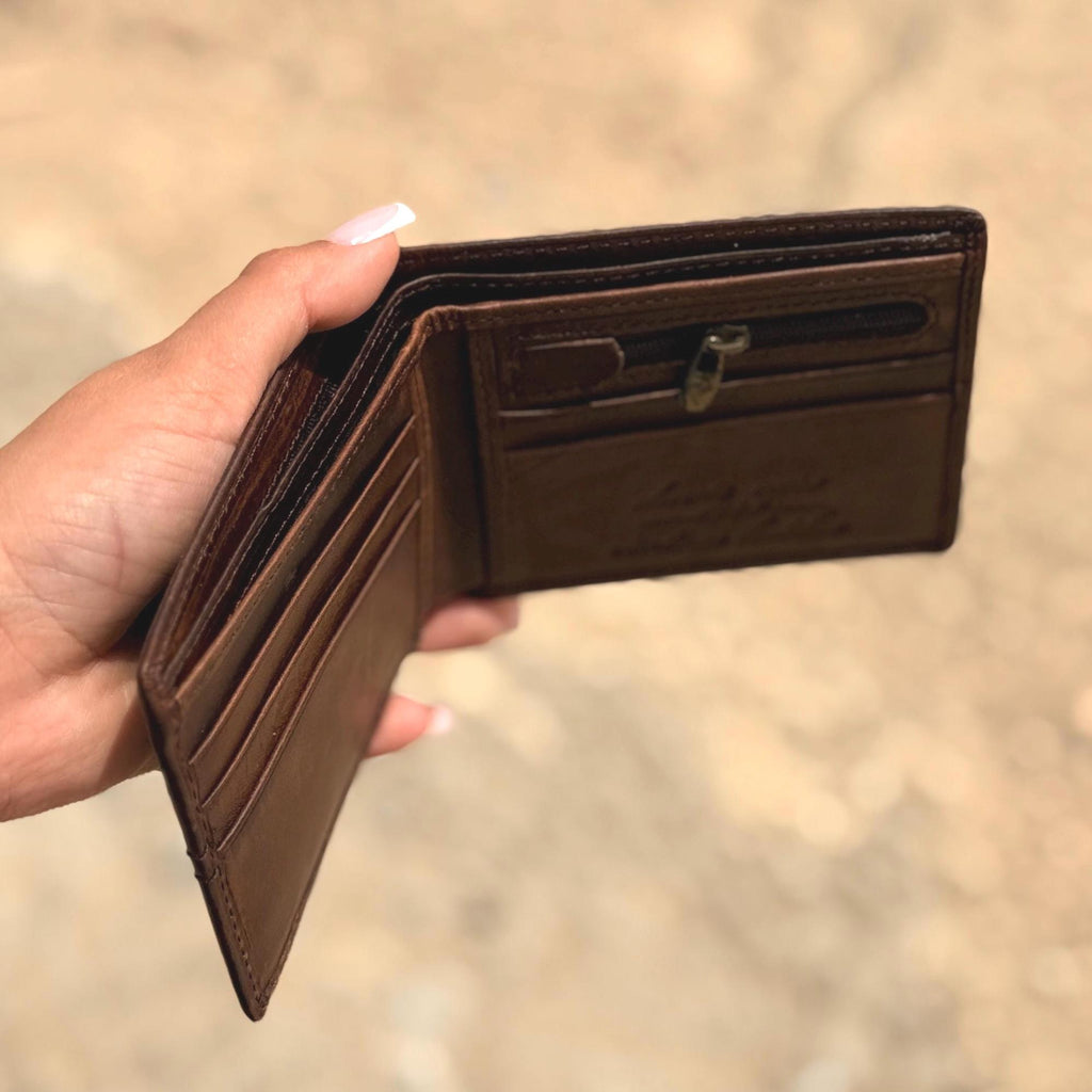 2 in 1 Leather Wallet Slim Removable Card Holder Minimalist Bifold Compact Everyday Wallet