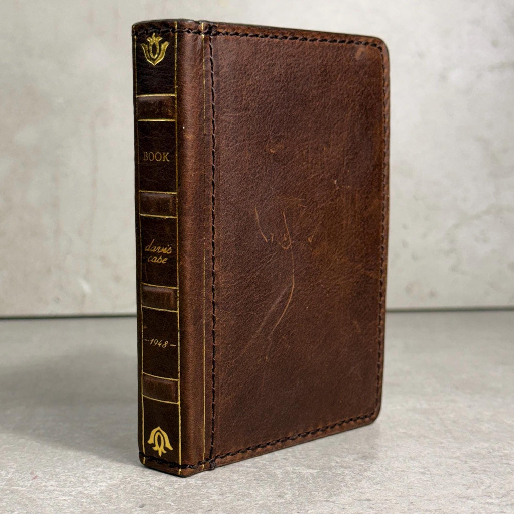 Mini Leather Book Journal – Vintage Style Rustic Diary Cover