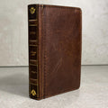 Mini Leather Book Journal – Vintage Style Rustic Diary Cover