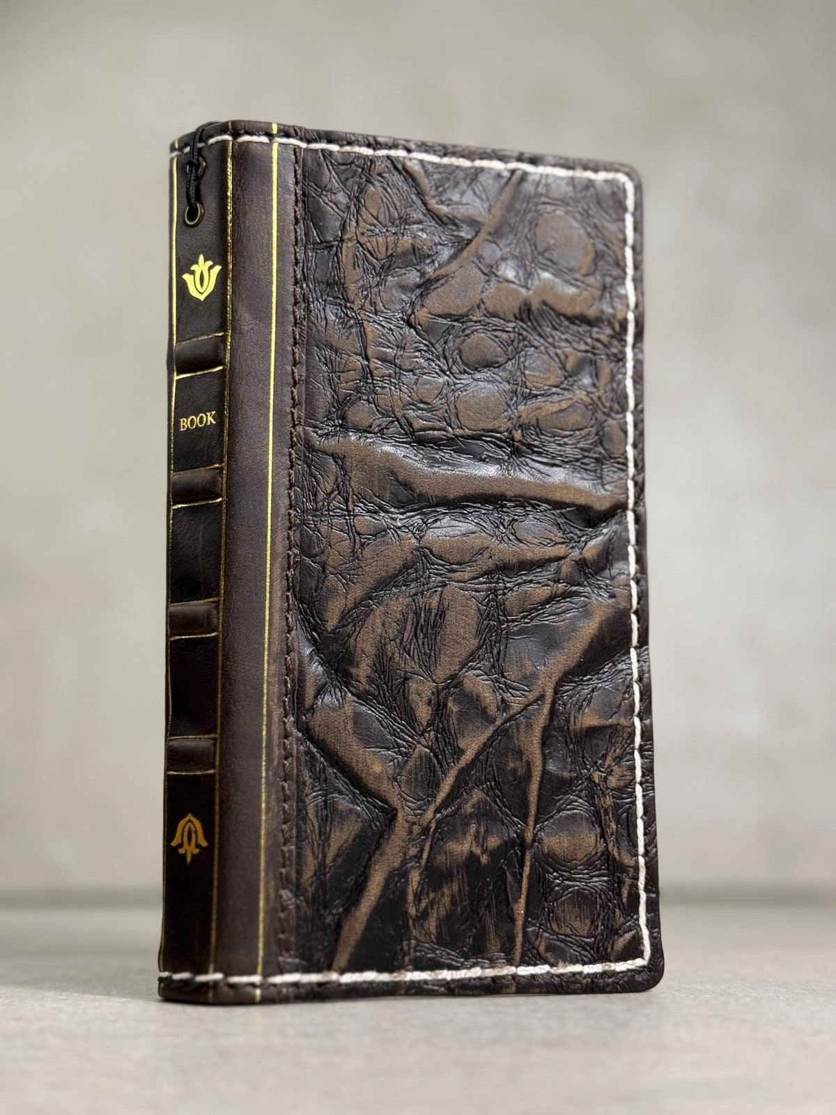Genuine Leather fo OnePlus Open Case Wallet Handmade Wireless Luxury