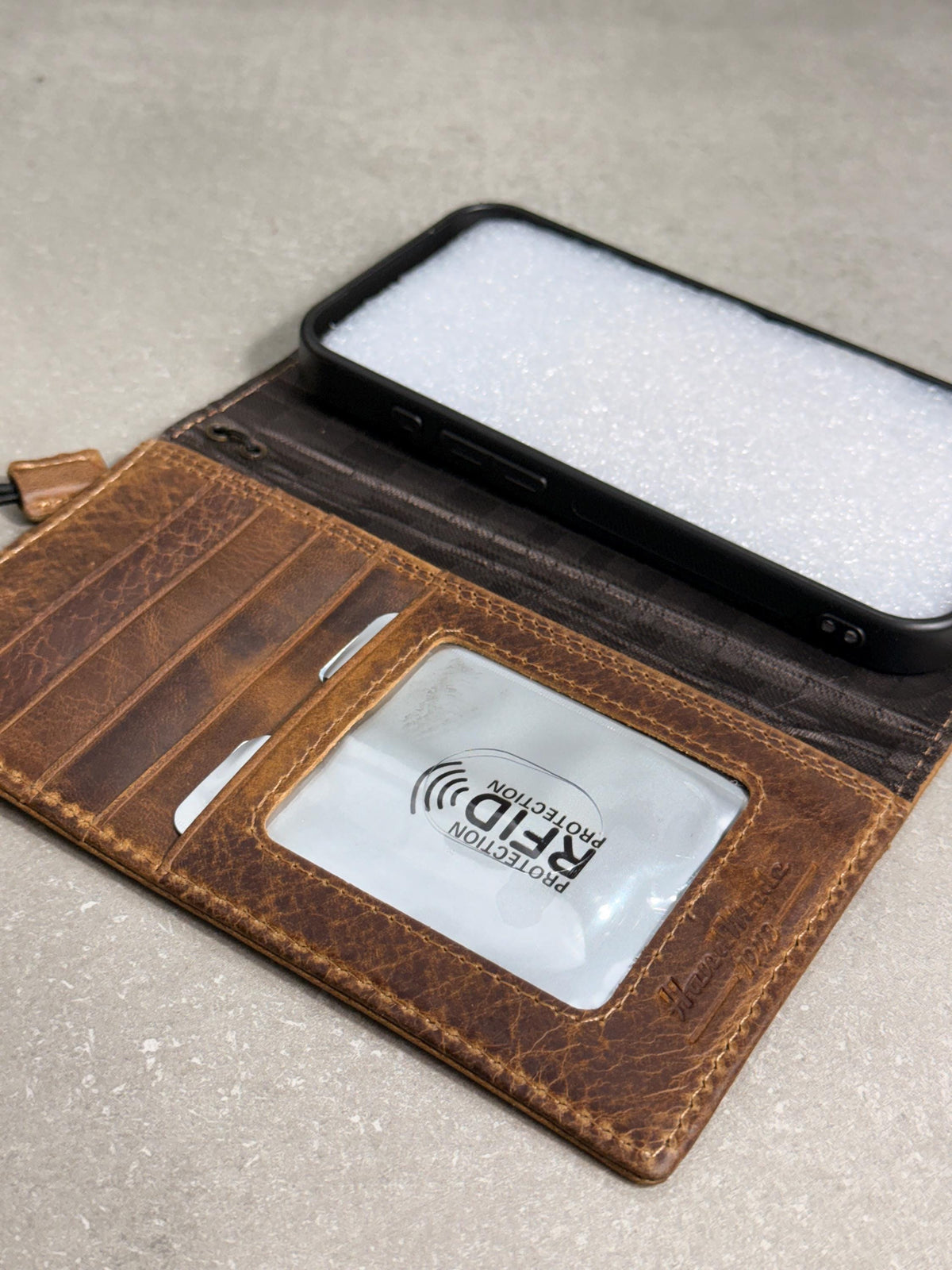 Genuine Leather Google Pixel 9 10 Wallet Case: Vintage  Design