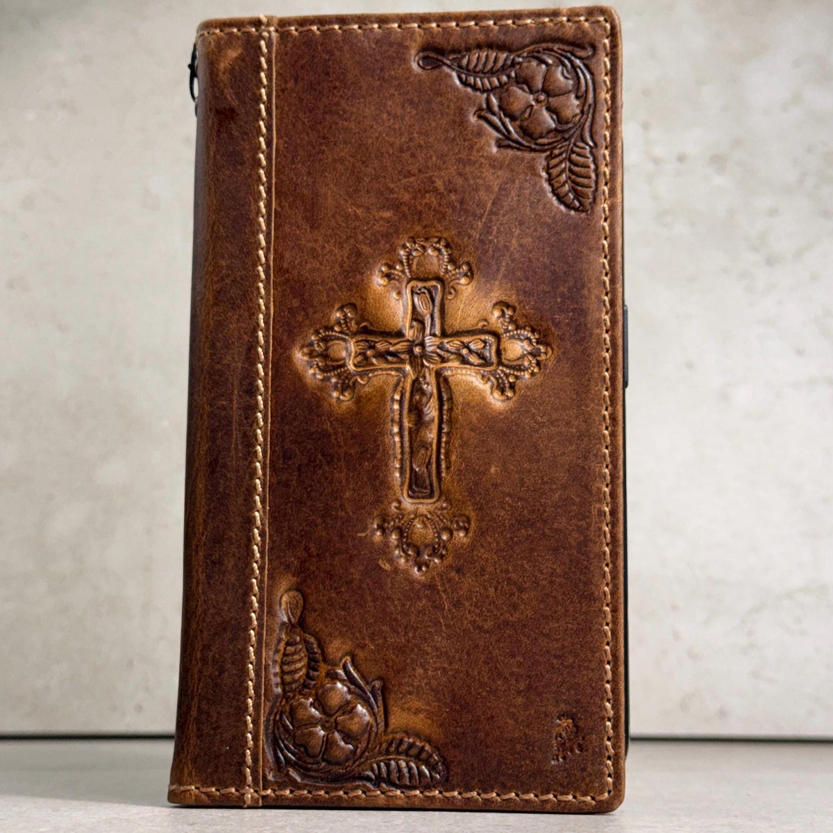 Genuine Leather Google Pixel 9 10 Wallet Case: Vintage  Design