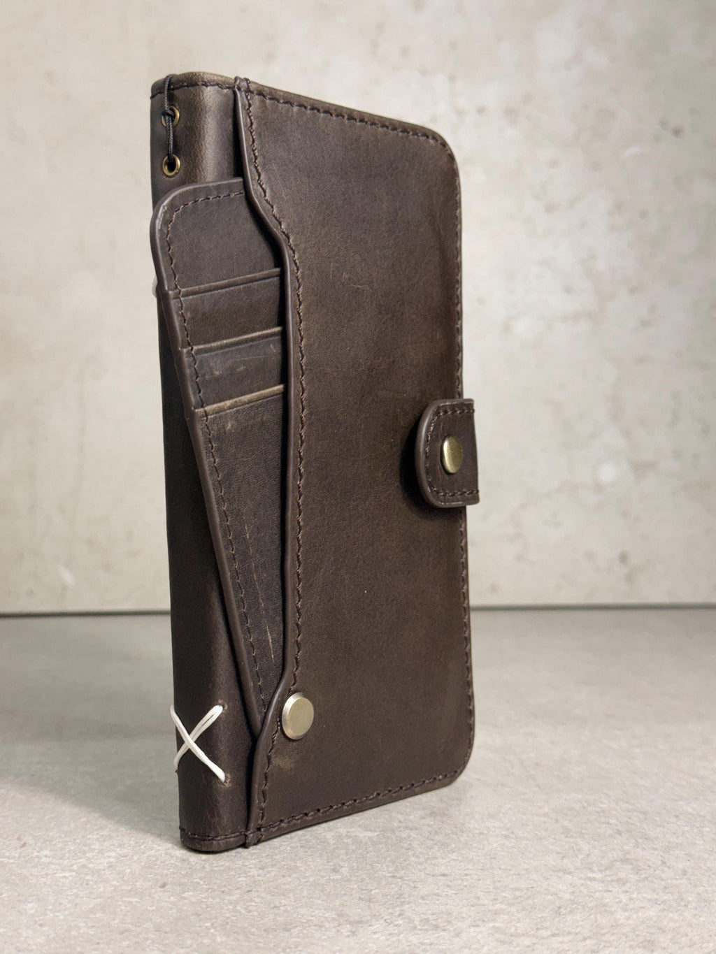 Genuine Leather fo OnePlus Open Case Wallet Handmade Wireless Luxury oiled Ar