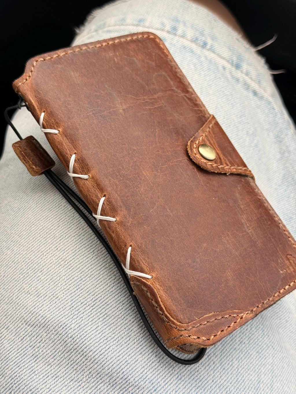 Handmade Leather Wallet Case: Galaxy S21 S22 S23 S24 S25 S26 Ultra, Card Slots