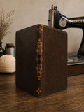 Handmade Leather iPad Cover, Book Style Case with Pen Holder