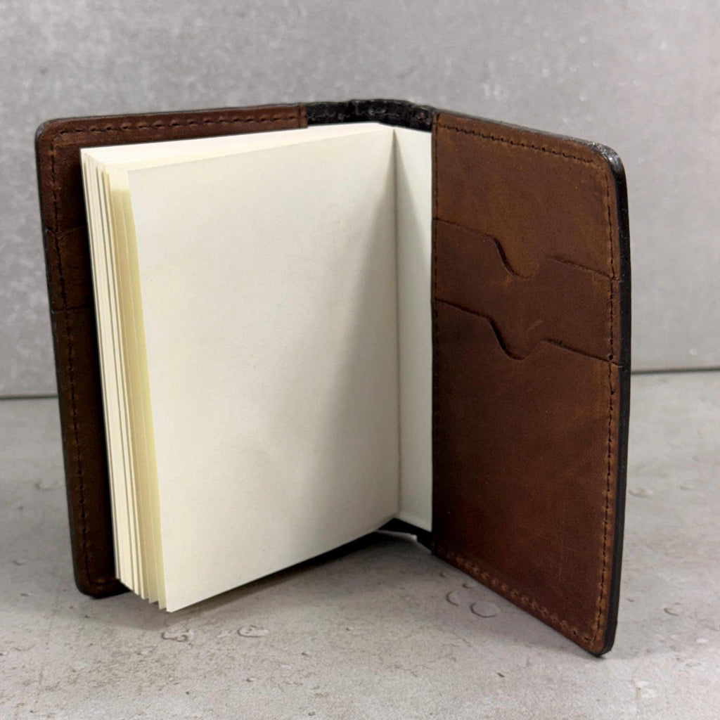 Mini Leather Book Journal – Vintage Style Rustic Diary Cover