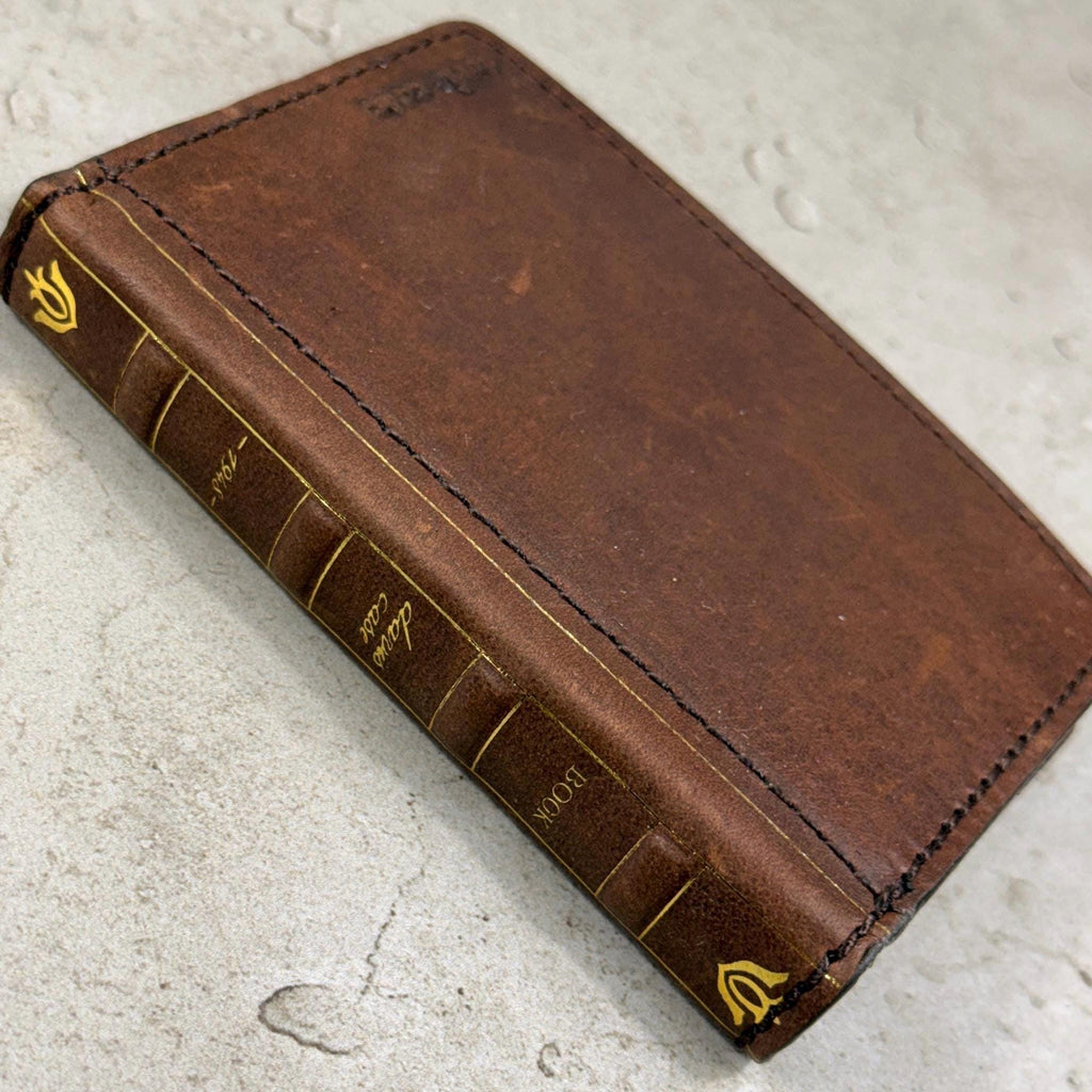 Mini Leather Book Journal – Vintage Style Rustic Diary Cover