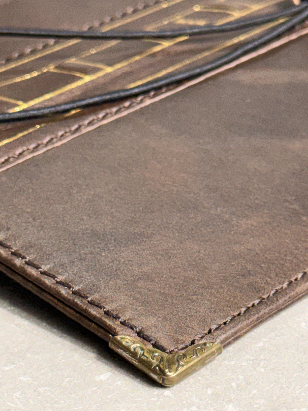 Genuine Leather Wallet Case for Google Pixel: Vintage Book Design